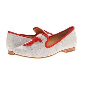 Cole Haan Nike Air Sabrina Tassel Flannel Loafers flats sz: 6 women's